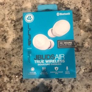 JbudsAir wireless headphones.